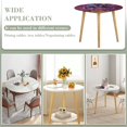 thumbnail image 3 of Mi papá el cazarrecompensas-theme Fitted Round Tablecloths Elastic Edged Table Covers Waterproof Table Cloth for Kitchen Holiday Party Tables Decor 150cm, 3 of 6