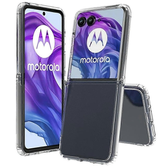 For Motorola Razr 60 Ultra Razr Ultra 2025 Case TPU + Acrylic Clear Phone Cover, Integrated Design