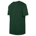 thumbnail image 3 of Men's New Era Hunter Green Milwaukee Bucks Enzyme Wash Oversized T-Shirt, 3 of 3