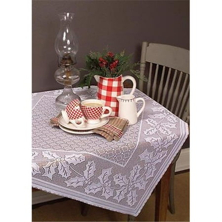

36 x 36 in. Holly Vine Table Topper