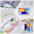 thumbnail image 4 of FJLBDE Case for Xiaomi Redmi Pad SE 8.7 inch 2024 with 360 Kickstand, Shoulder Strap Carrying Protective Cover, Multicolor Pink, 4 of 6