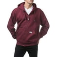 thumbnail image 3 of Pro Club Men's Heavyweight Full Zip Fleece Hoodie, 3 of 6