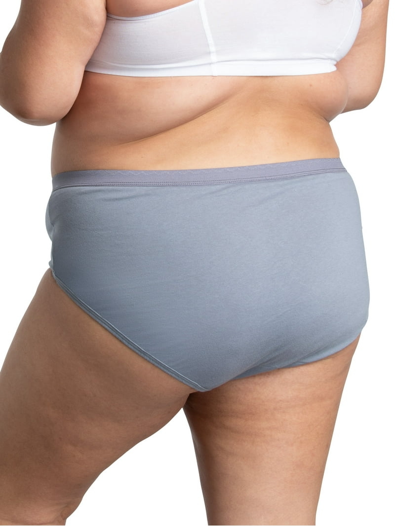 Fit for Me by Fruit of the Loom Women's Plus Size Comfort Cotton