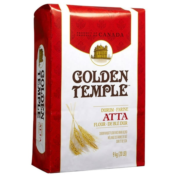 Golden Temple farine atta de blé dur 9kg 9.07 kg