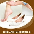 thumbnail image 4 of EeaseMX 1 par de zapatos de tacón alto con encaje puntiagudo para novia, sexys, para boda (blancos), 4 of 8