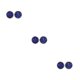 thumbnail image 5 of Pendientes Gotas Qarigey acero inoxidable Antisensibilidad Galvanoplastia fina Azul Negro, 5 of 6