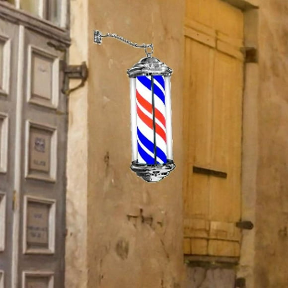 BELOVING Barber Pole Light Hairdressing Salon Outdoor Waterproof Hair Salon Open Sign