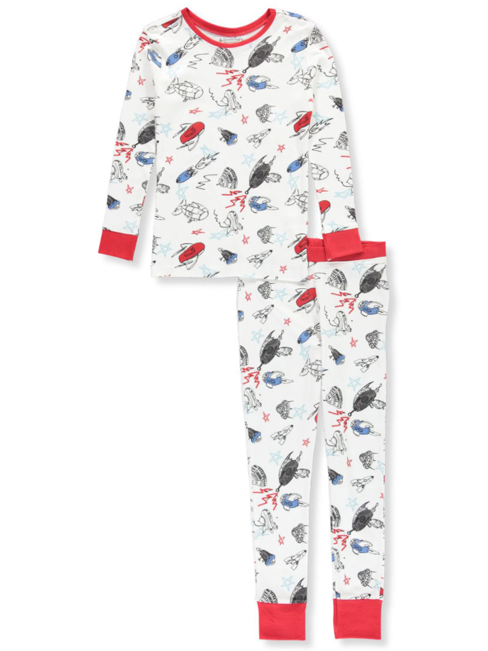 Kitestrings Boys/' Space Ships 2-Piece Pajamas
