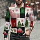 thumbnail image 1 of Seeotter Men Women Button Down Shirts Christmas Long Sleeve Funny Ugly Xmas Graphic Blouse Casual Shirts Holiday Tee, 1 of 7