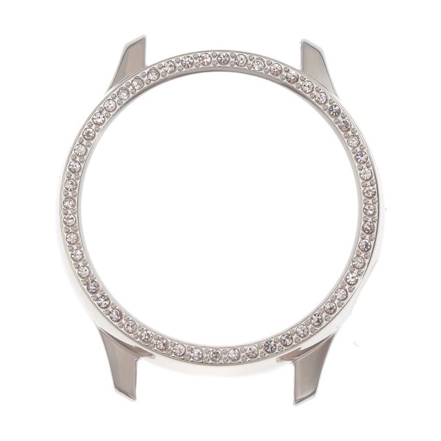 EeaseCA 1 Pce Étui de Protection pour Montre Cousu Diamant Compatible avec Montre Protection Active Argent
