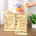 thumbnail image 4 of POINTERTECK Wooden Wedding Card Box Business Card Boxes Party Favor Decor (JM01367), 4 of 10