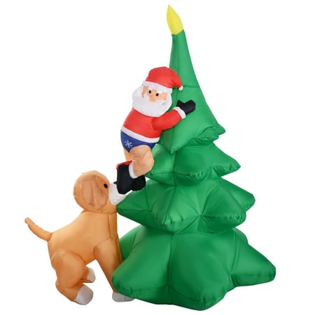 gymax 6ft waterproof santa claus inflatable christmas tree indoor outdoor decor - Indoor Christmas Decorations Walmart gymax 6ft waterproof santa claus inflatable christmas tree indoor outdoor decor - Indoor Christmas Decorations Walmart