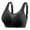 Black, variant on Bras for Womens,loopsun Woman's Large Size Comfortable Breathable Bra Underwear No Rims