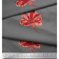 thumbnail image 2 of Soimoi polyester Crepe Fabric Artistic Flower Print Sewing Fabric Yard 42 Inch Wide, 2 of 3