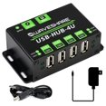 thumbnail image 1 of HUB USB waveshare de grado industrial que se extiende 4 veces más puertos USB 2.0, 1 of 7