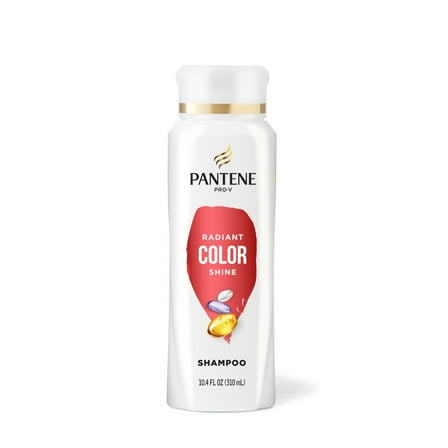 Pantene Pro-V Shampoo, Radiant Color Shine, for Color-Treated Hair, 10.4 fl oz