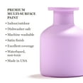 thumbnail image 2 of Martha Stewart Multi-Surface Acrylic Craft Paint, Satin Finish, Hydrangea Purple, 8 fl oz, 2 of 8