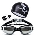 thumbnail image 1 of Juego De Gafas De Natación Gafas De Natación Ajustables Antivaho Con Gorro De Natación Eigraketly BA000696-01, 1 of 5