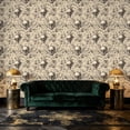 thumbnail image 4 of Whimsical Peel and Stick Wallpaper Vintage Skull Nature Butterflies Fruits Botanicals Wall Mural 23.6in x 9.8ft Self Adhesive Removable Wall Paper Renter Friendly Wallpaper for Kids Bedroom Studio, 4 of 8