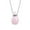 Pink, variant on Gemstone Perfume Bottle Necklace, Fluorite Natural Crystal Necklace for Women, Essential Oil Diffuser Necklaces with Rosary Beads Chain, Polished Faceted Spiritual Crystal Charms Vial (E)