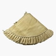 thumbnail image 2 of 60" Plush Champagne Velvet Tree Skirt, 2 of 2