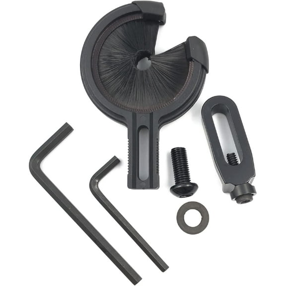 DEVMO Arrow Rest with Extra Brush Compatible with Compound Recurve Bow Hunting Left and Right Hand