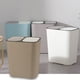 thumbnail image 5 of Cateissary Cestas de papel para cocina y oficina: solución práctica para organizar el espacio de trabajo, cubos de basura con separación de Suministros de limpieza para el hogar gris, 5 of 6