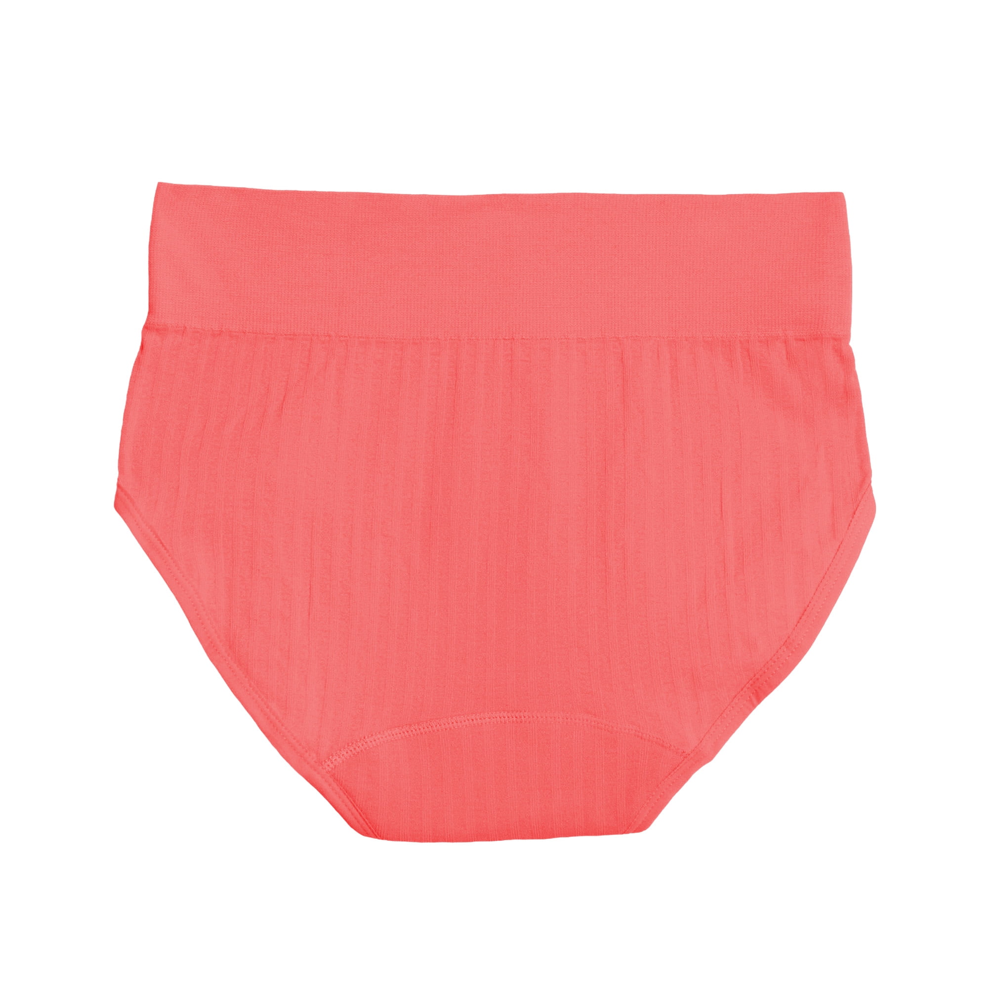 The Period Company. Sporty Stretch High Waisted, Period Underwear for Heavy Flows, Coral