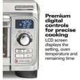 thumbnail image 6 of Unbranded Professional Sure-Crisp Digital Air Fryer Toaster Oven Combo with 6-in-1 Functionality, 1500 Watts, 10-inch Pizza / 4 Slice Capacity, Stainless Steel (31241), 6 of 7
