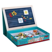 HABA Magnetic Game Box ABC Expedition - 147 Uppercase Magnetic Pieces in Cardboard Carrying Case