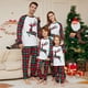 thumbnail image 2 of Family Christmas Soft Pajamas Set Santa Moose Print Mom Dad Kids Baby Xmas Family Matching Outfits Xmas Pajamas New Year Clothes, 2 of 4