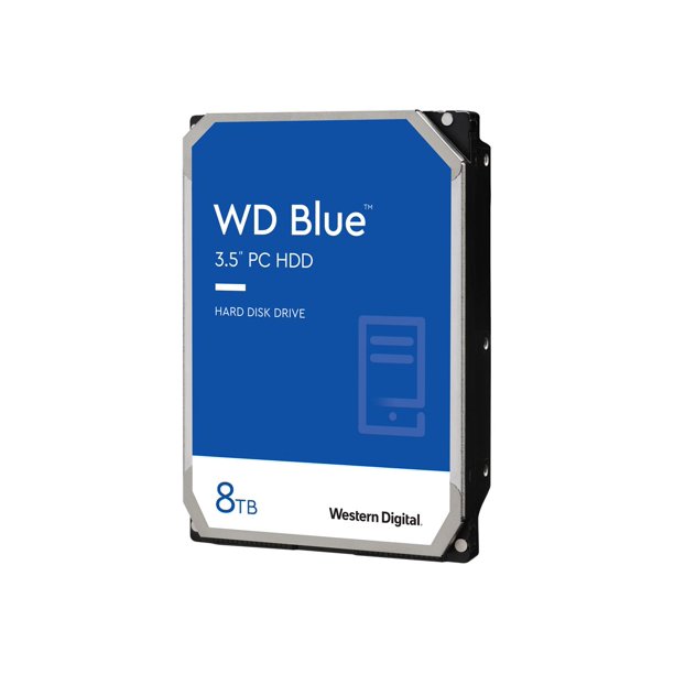 WD Blue 8TB 3.5インチ SATA6G 5640rpm 256MB Western Digital 8TB WD Blue PC Internal Hard Drive HDD - 5640 RPM