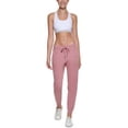 thumbnail image 2 of Calvin Klein Performance Womens Loungewear Ribbed Trim Jogger Pants, 2 of 2