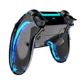 thumbnail image 5 of Wireless Controller Compatible with PS5, 4 Lighting Effects, 9 Light Colors Wireless Controller for PS5 Pro/Slim with 3.5mm Audio Headset, Support Turbo/Programmable/Microphone/Dual Vibration, 5 of 6