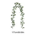 thumbnail image 3 of Artificial Christmas Garland for Mantle Decorations 6ft Faux Ivy Vine Eucalyptus Greenery Garland with Berries for Holiday Wedding Party Home Wall Table Decoration, 3 of 6
