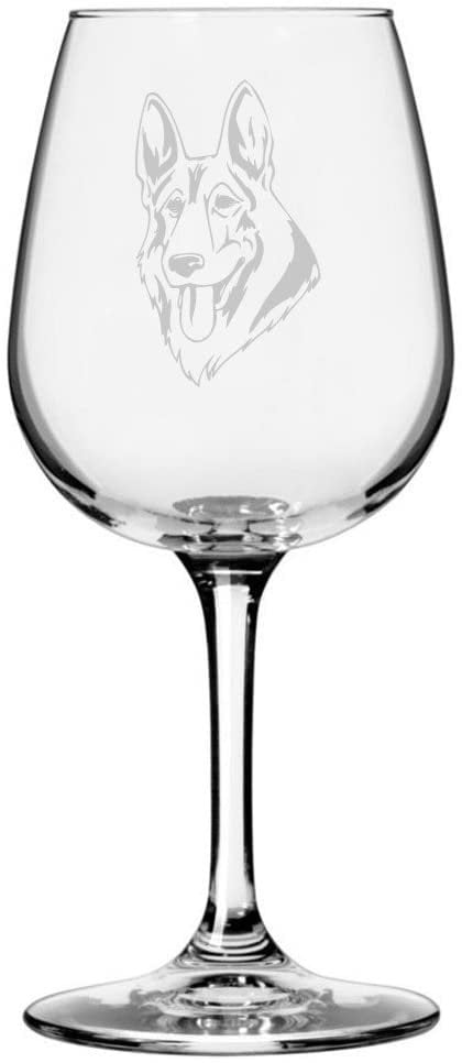 Shiloh Shepherd Dog Themed Etched All Purpose 16oz Libbey Pint Glass 