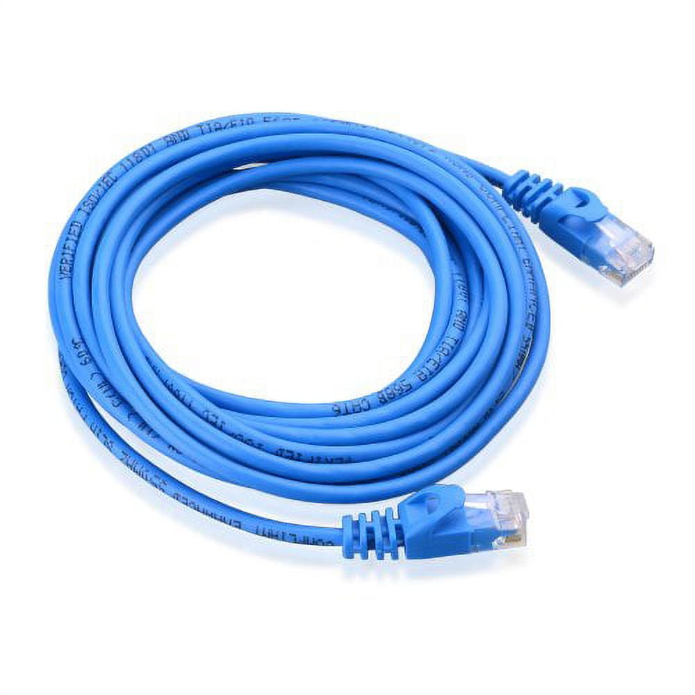 Cable Matters Snagless Cat 6 / Cat6 Ultra Thin Ethernet Cable (Thin Cat6 Cable) in Black 35 Feet - Available 1FT - 125FT in Length