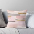 thumbnail image 6 of Ryan; Soft Pink Abstract Art Throw Pillow Cover 45x45cm, Modern Minimalist Decorative Cushion for Stylish Home Interiors, 6 of 7