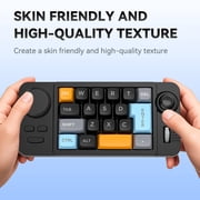 Double Scroll Wheel Mechanical Keyboard 19 Key Small Keypad Color Backlits Programmable Joystick Hot Swappable Switches
