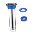 thumbnail image 1 of Filtro de desagüe de piso de acero inoxidable para inodoro con prevención de reflujo de núcleo de alcantarillado Longitud 18cm, 1 of 9