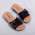 thumbnail image 2 of Ruyang Women's Flat Sandals Comfortable Women's Slide Slip On Sandals Fashion Dressy Flat Sandals for Women Summer, 2 of 7