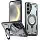 thumbnail image 1 of Funda Magnética para Samsung Galaxy S25 FE Funda con soporte [Compatible con MagSafe] Protección Militar contra Caídas Funda de teléfono de TPU Suave Duradera a prueba de golpes, 1 of 6