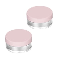 unbranded 2 Pcs Loose Setting Lip Gloss Containers Food with Lids Pink