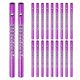 thumbnail image 1 of Uxcell 20-Pack Tubos de Campanas de Viento, 0.6x8cm Partes de Campanas de Viento de Aluminio para Manualidades [Púrpura], 1 of 7