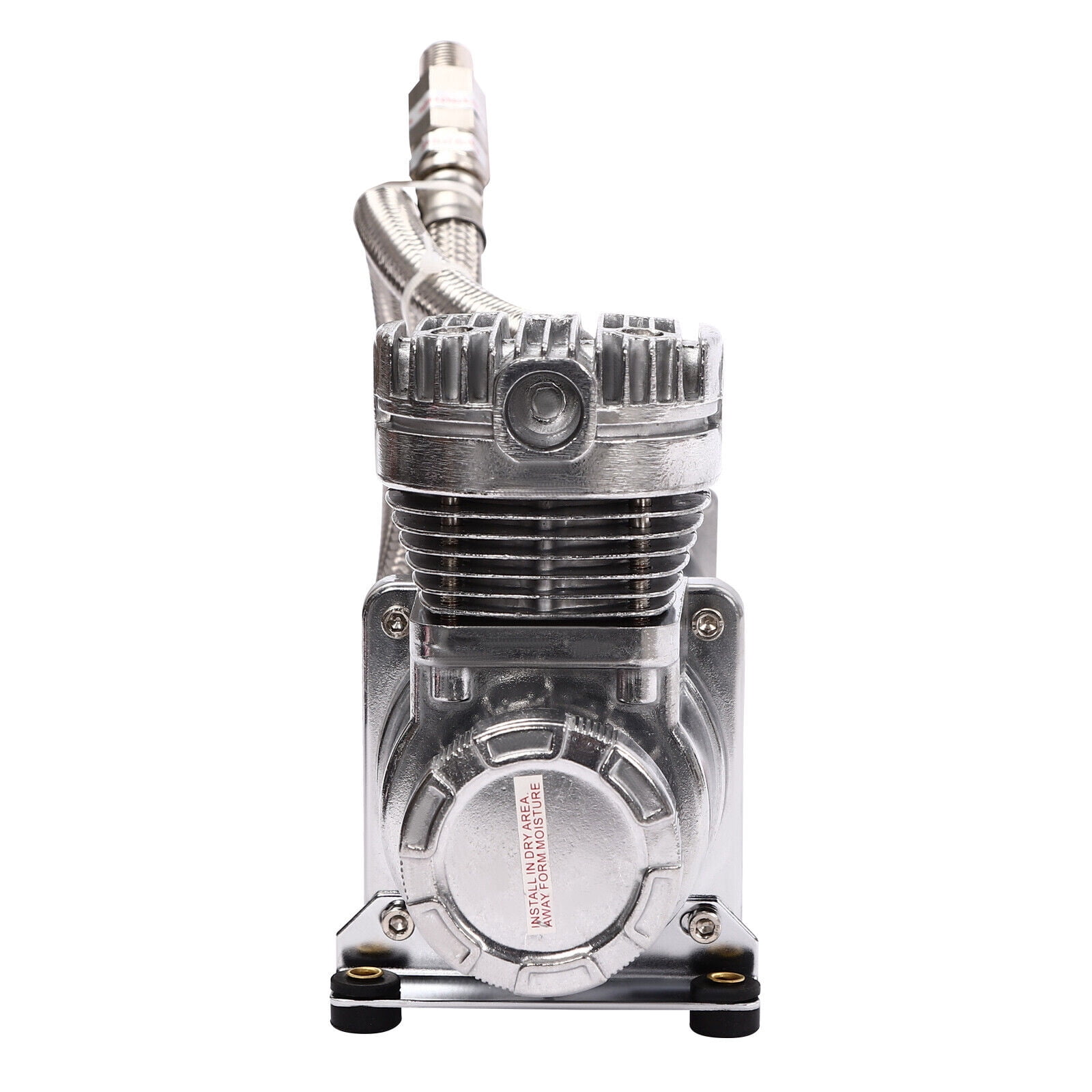 200PSI Air Compressor Kit, Air Ride Suspension Compressor, Heavy Duty Air Compressor 12V Power Input Plug