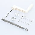thumbnail image 4 of Mistaha Adjustable Base Rocker Arm for Edger, Inverted Base Lifting Rod, Easy Install Anti-slip Hand Crank - White, 4 of 5