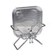 thumbnail image 2 of Juego de 6 Platos de Plástico y Metal En Blanco, Negro y Plateado: Platos para Fruta, Pasteles, Basura y Escupehuesos para Uso Doméstico, Restaurante y Cocina., 2 of 6