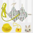 thumbnail image 5 of Bonito chaleco para mascota de conejo, accesorios para exteriores, correa para ropa de conejo, arnés, correa para vestido de conejo, arnés de ropa para conejo JAMW Sencillez, 5 of 5