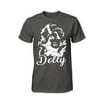 thumbnail image 2 of Men's Funny Vintage Dolly T-Shirt Country Music Legend Tshirt Short Sleeve Crewneck Graphic Tees Casual Tops 2XL, 2 of 3