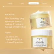 Naturium The Glow Getter Whipped Multi-Oil Body Butter, Firming Cream & Moisturizer with Shea Butter, Dry Skin, 7.7 fl oz